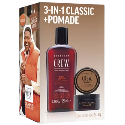 Pomade + Classic 3-in-1 Set