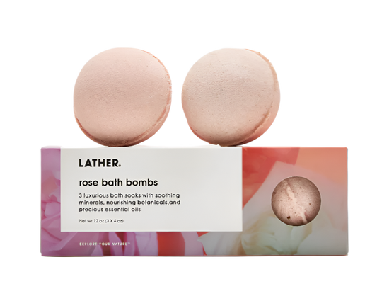 Rose Bath Bombs