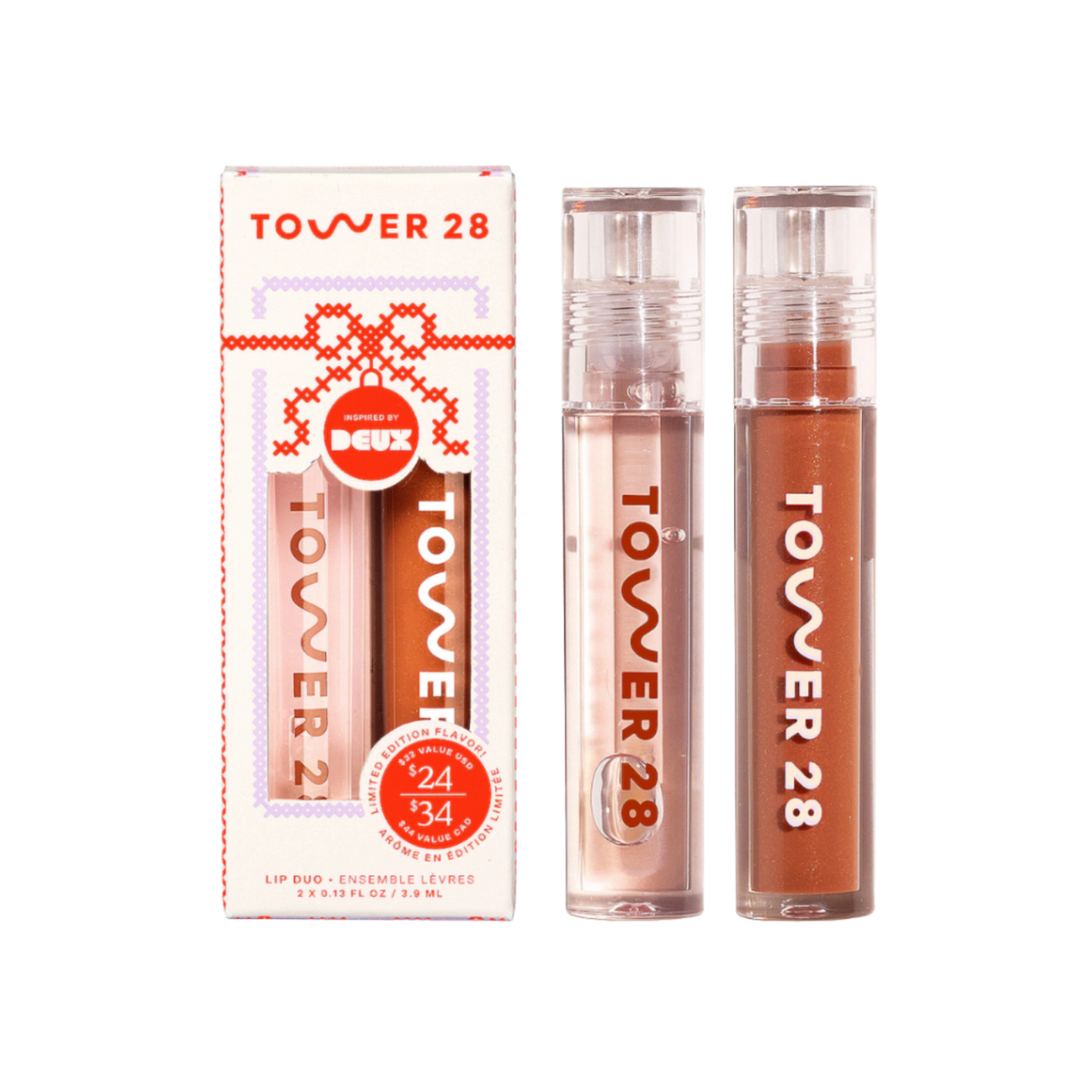 Lip Drip Duo, Cookie Butter Edition